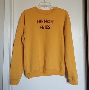French Fries crew neck